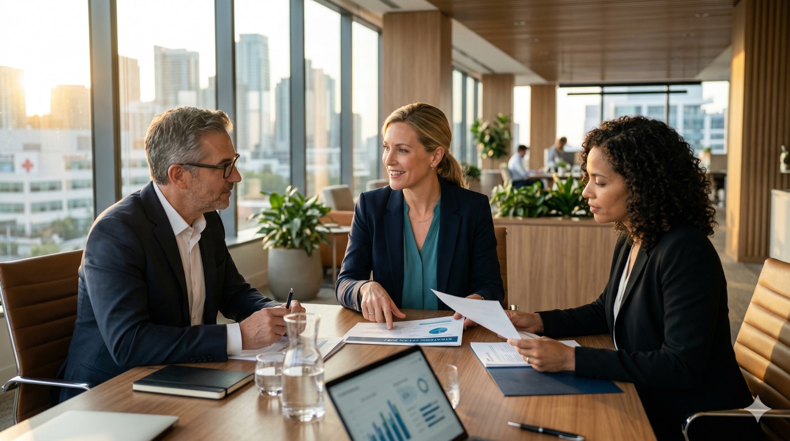 Overleg aan tafel over zorgcontractering